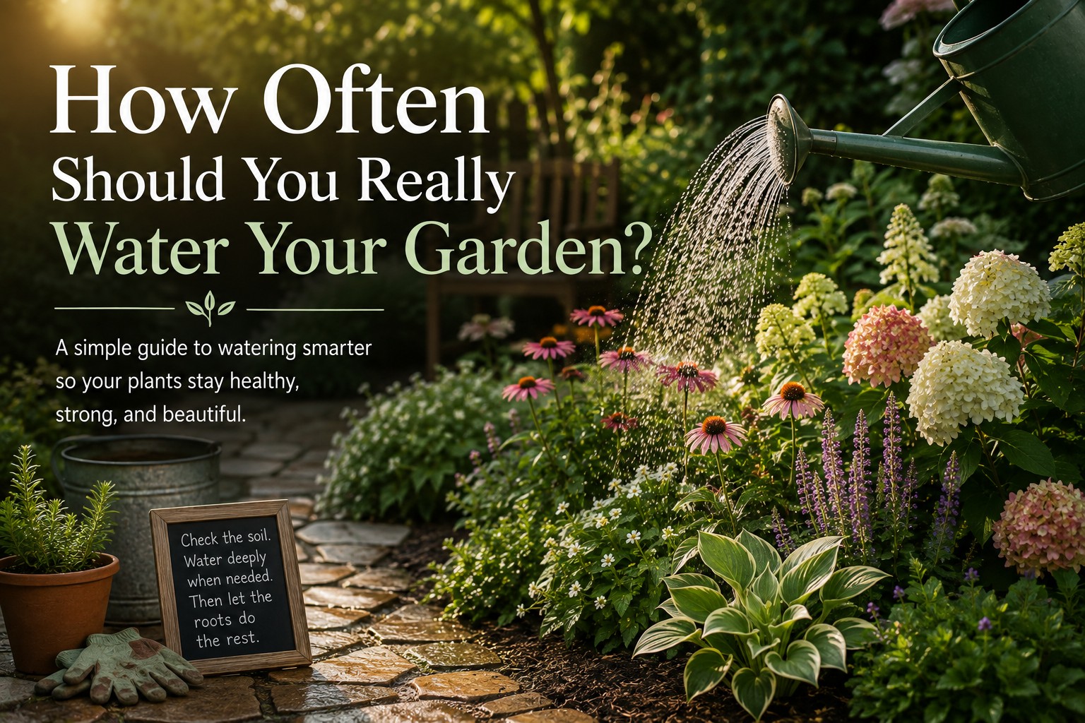 How Often Should You Really Water Your Garden?